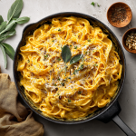 Pumpkin Alfredo Pasta