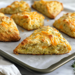 Zucchini Cheddar Scones