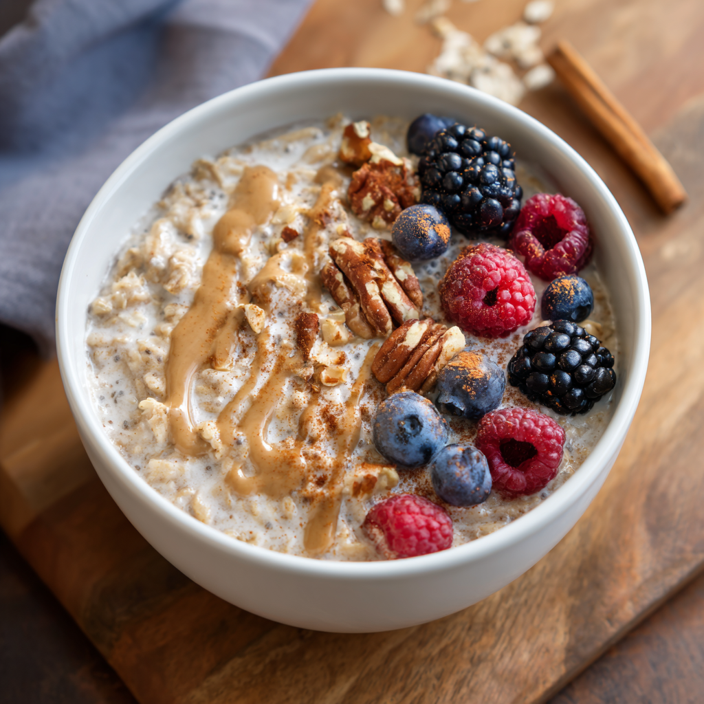Vanilla Cinnamon Protein Oatmeal