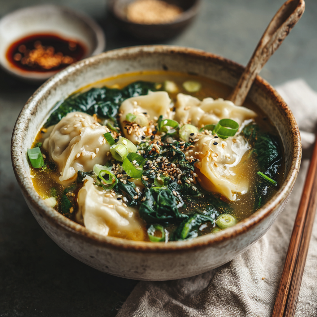 Easy Dumpling Soup