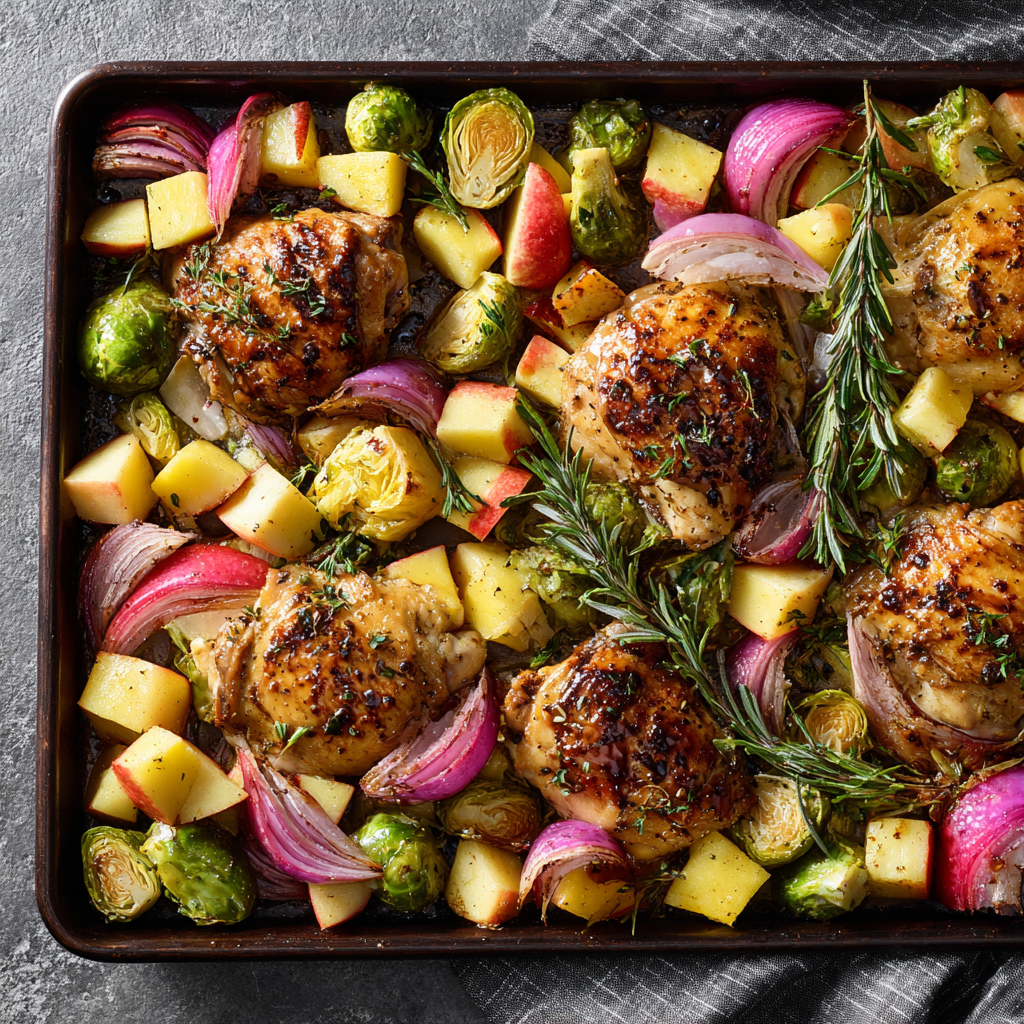 Harvest Chicken Sheet Pan Dinner