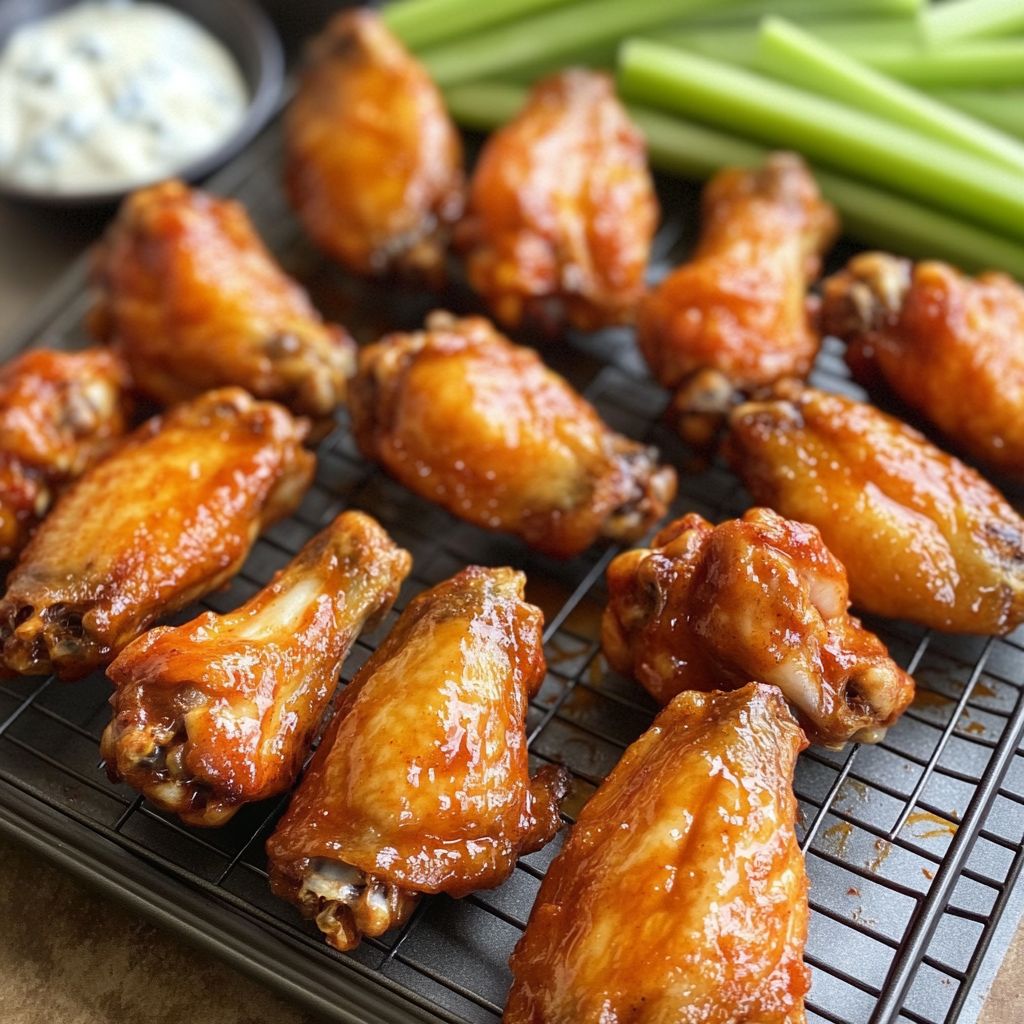 Truly Crispy Oven Baked Buffalo Wings