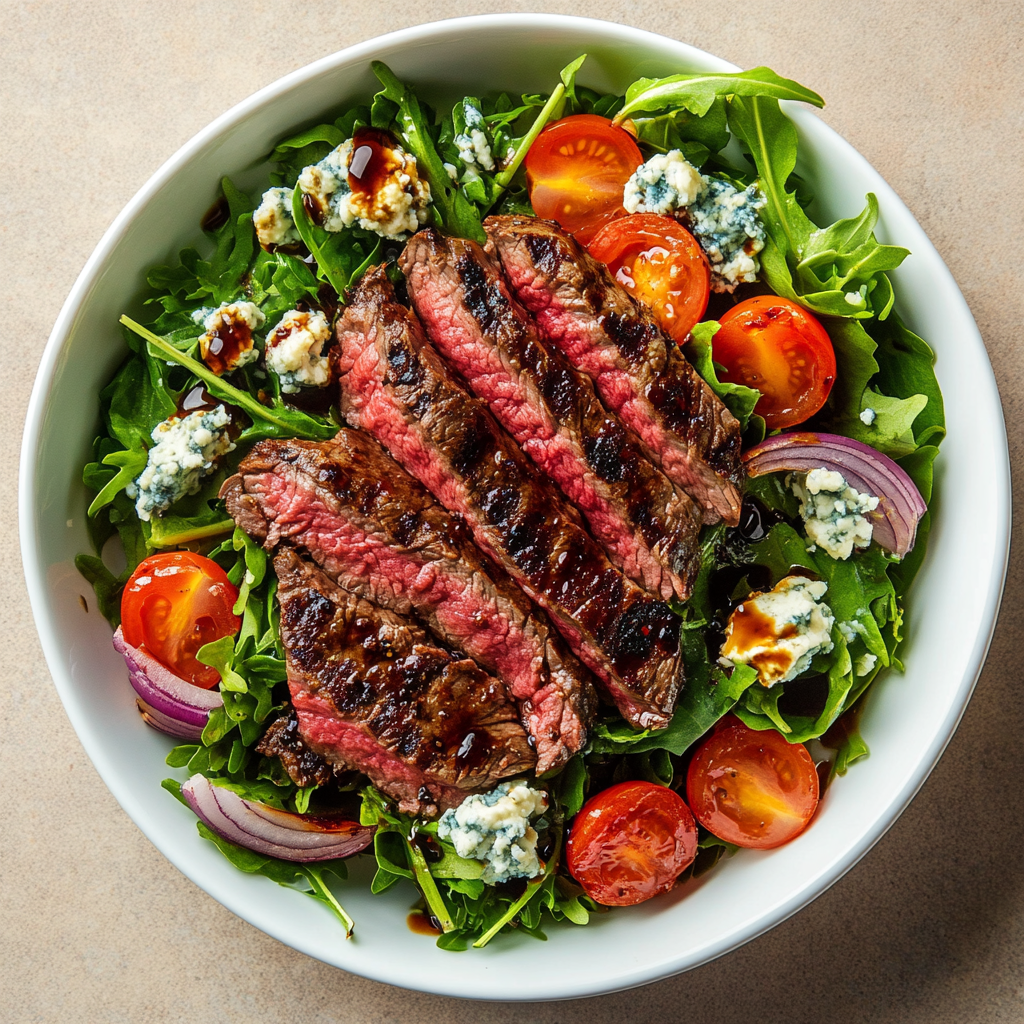 Steak Salad with Balsamic Dressing