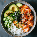 Easy Salmon Rice Bowl