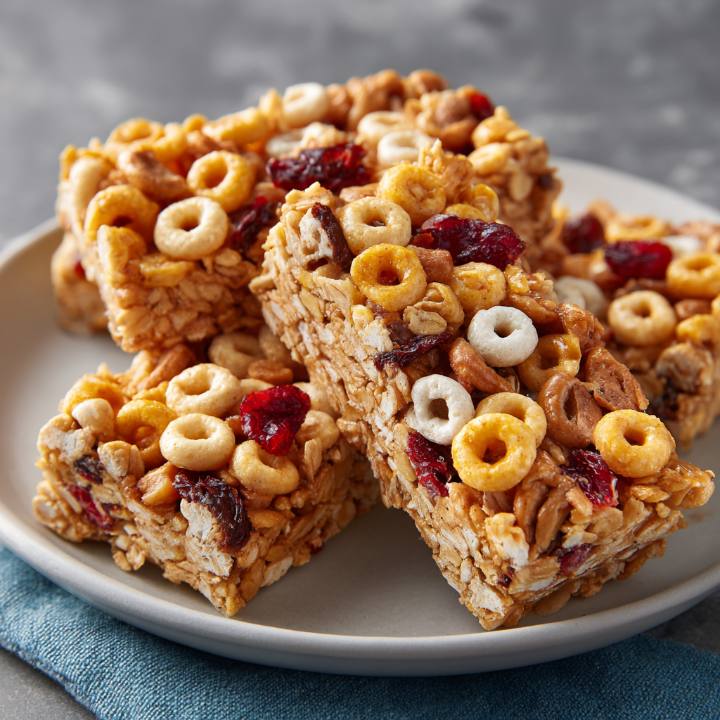 Cereal Mix Granola Bars