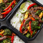 Easy Beef Stir Fry Meal Prep