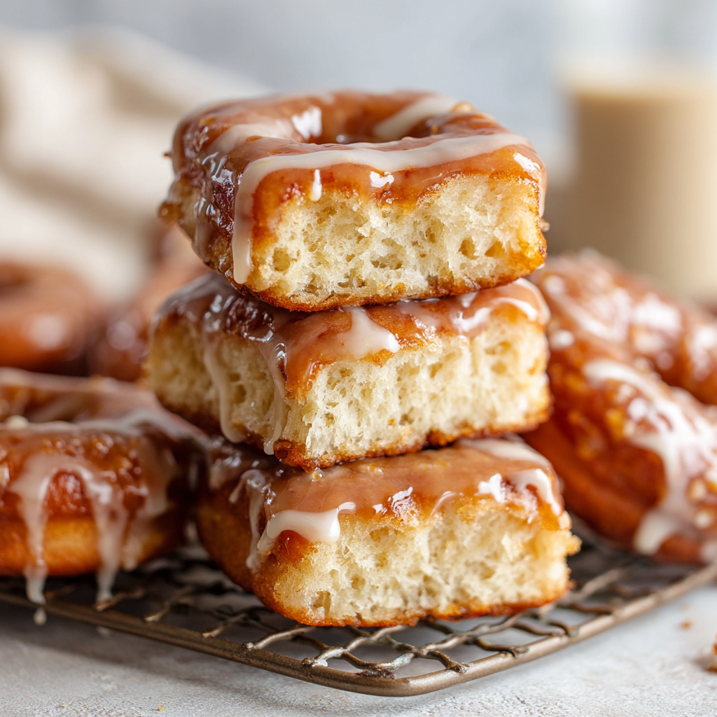 Maple Donut Bars