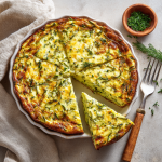 Crustless Zucchini Quiche