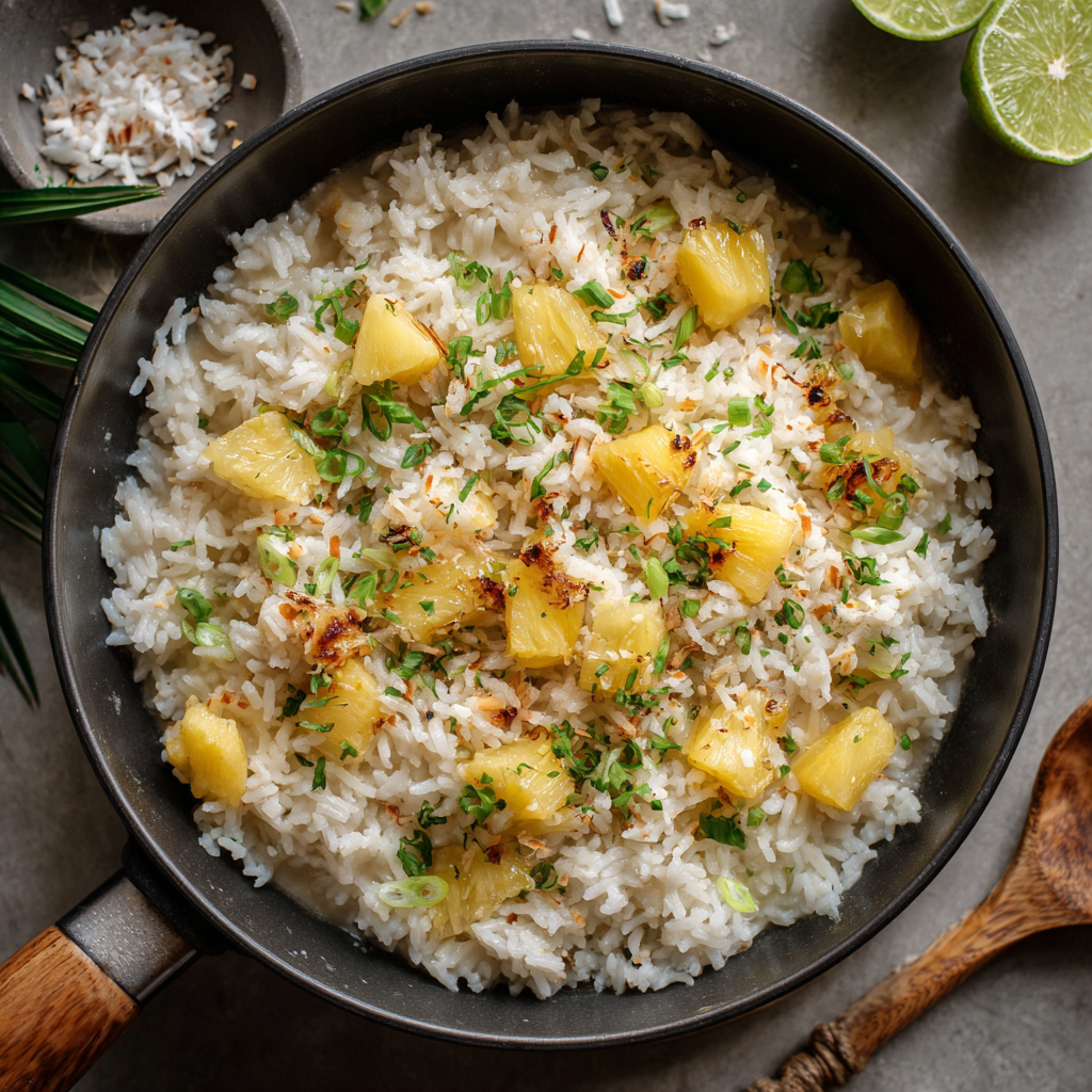 COCONUT PINEAPPLE RICE
