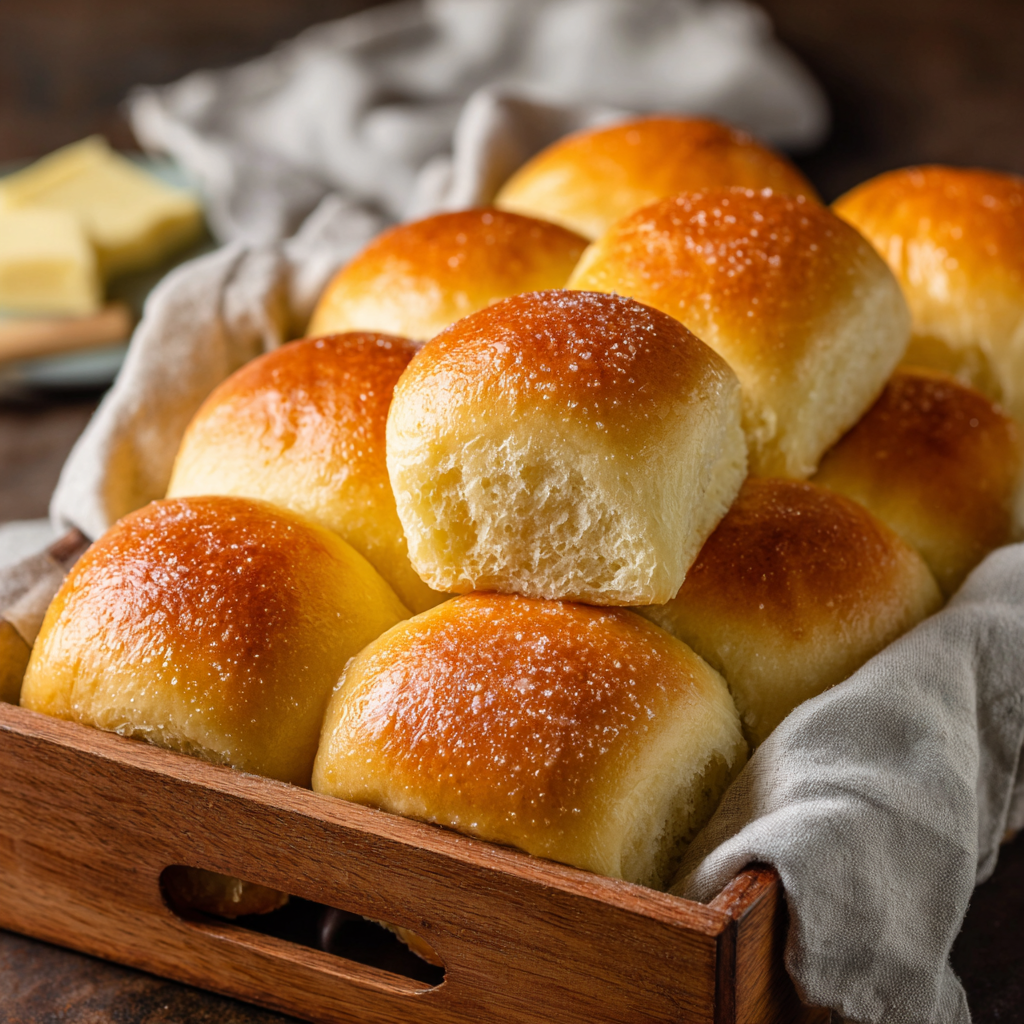 Homemade Soft Dinner Rolls