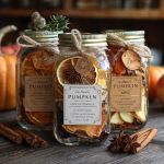Pumpkin Cinnamon Apple Potpourri Simmer Jars