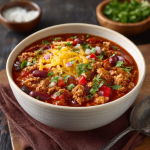 Hearty Turkey Chili