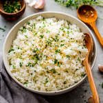 GARLIC BUTTER RICE
