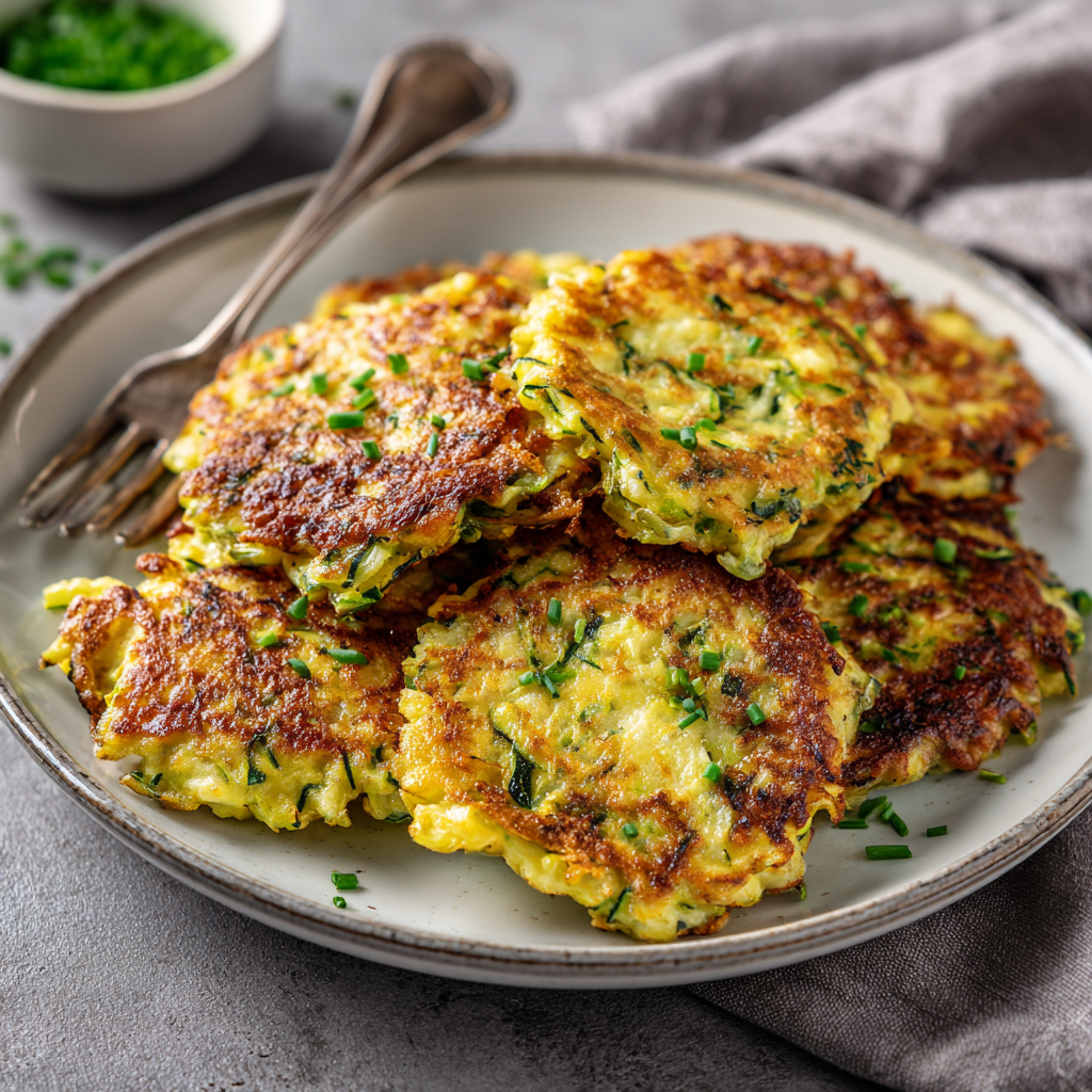 Easy Zucchini Fritters