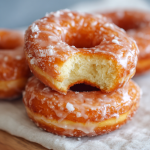 Homemade Fluffy Doughnuts