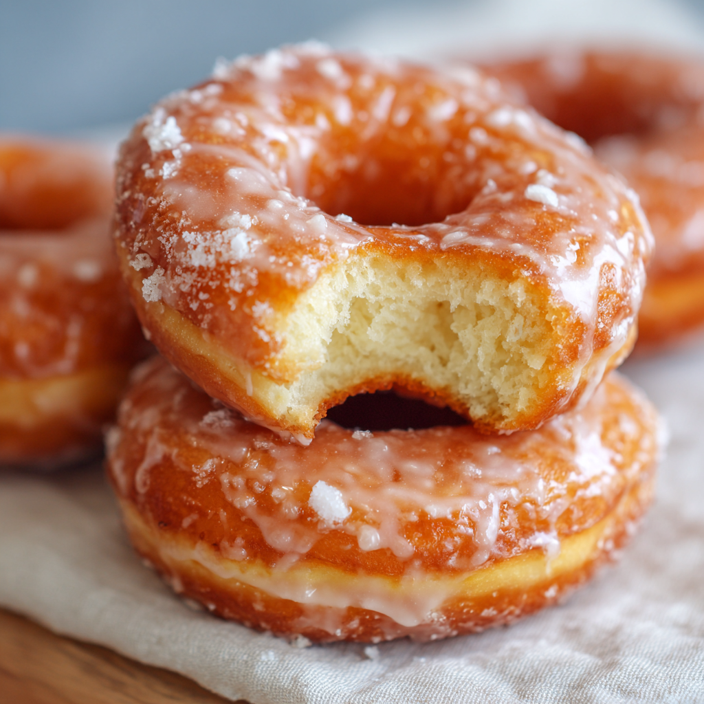 Homemade Fluffy Doughnuts