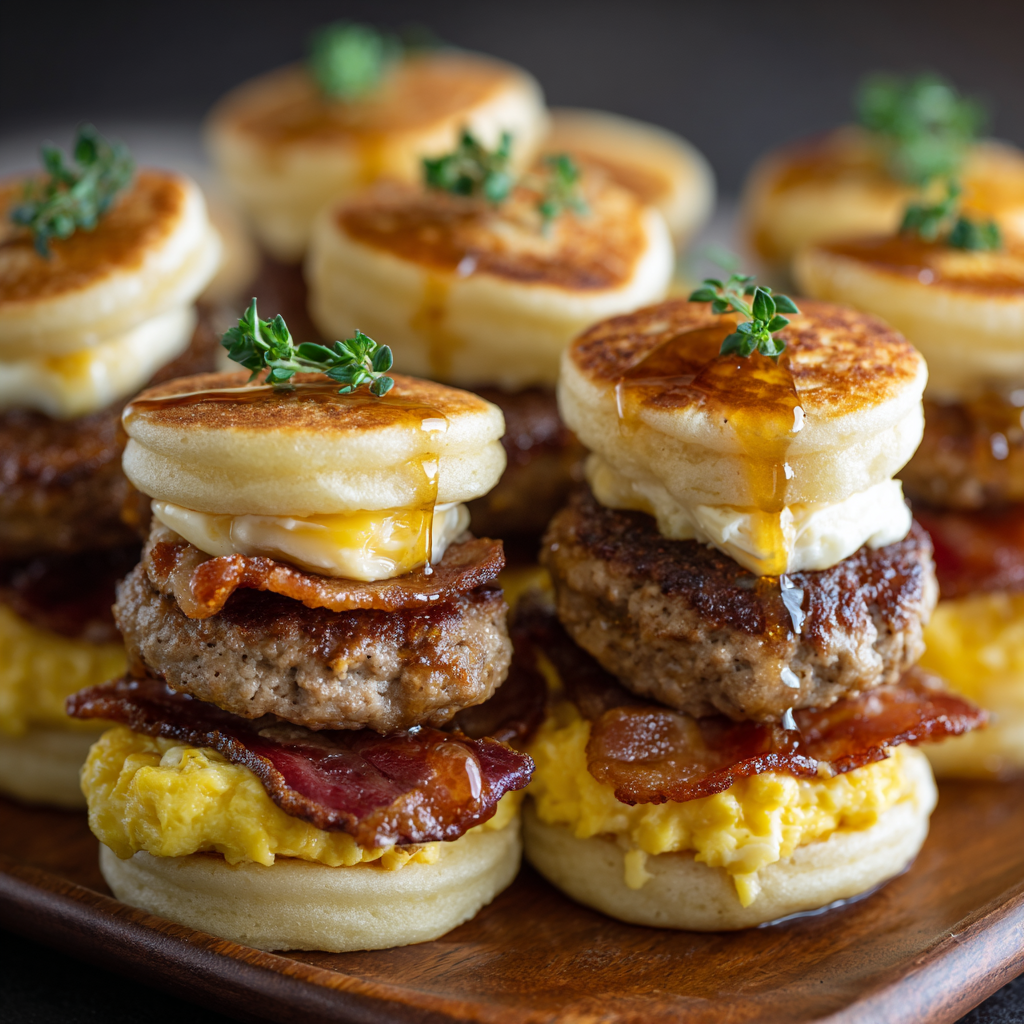 Pancake Breakfast Sliders