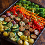 One Pan Italian Sausage & Veggies Meal Prep