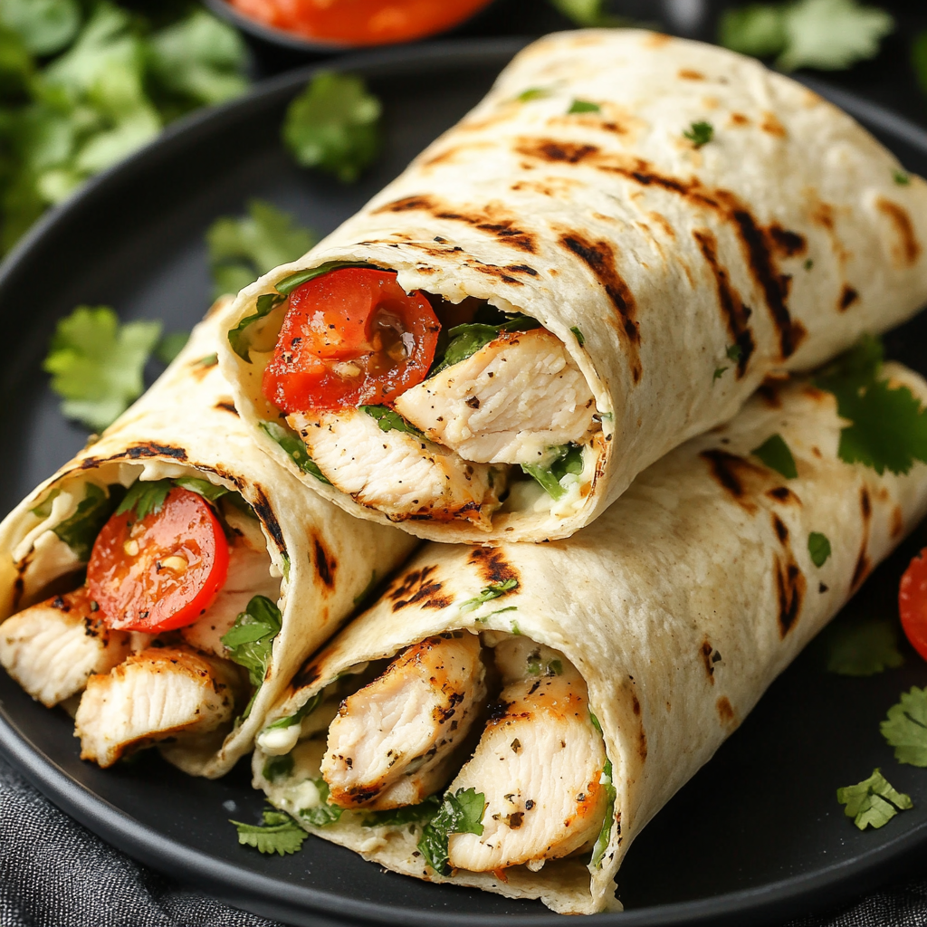 Healthy Lunch Wraps