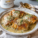 Crockpot Chicken Thighs and Gravy
