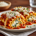 Beef & Spinach Ricotta Lasagna Roll-Ups