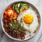 Korean-Inspired Beef Breakfast Bowls