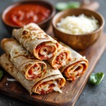 Pizza Roll-Ups with Hidden Veggie Marinara