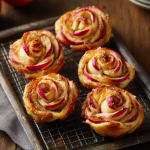 Cinnamon Roll Apple Roses