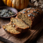 Tahini Pumpkin Banana Bread