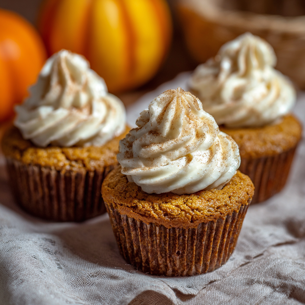 Pumpkin Pie Cupcakes