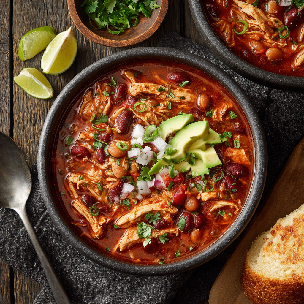Smoky Chipotle Chicken Chili