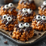 No-Bake Monster Krispie Clusters