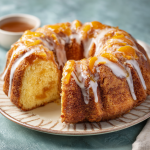 Peach Vanilla Bundt Cake