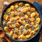 Cheesy Skillet Gnocchi