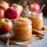 Homemade Spiced Applesauce