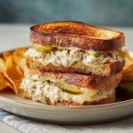 Zesty Tuna Melt on Sourdough