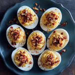 Maple Pecan Deviled Eggs